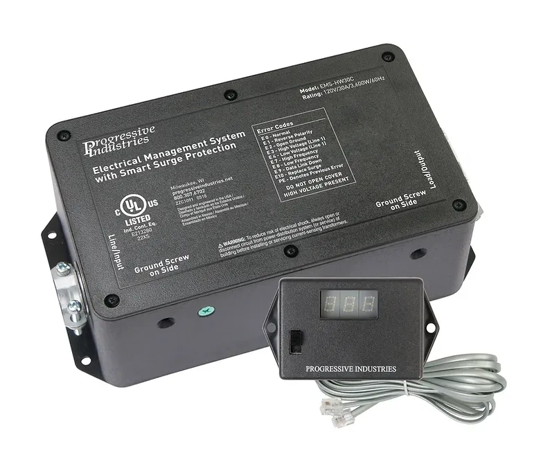 Progressive Industries 30amp Hardwire Surge Protector (EMS-HW30C)