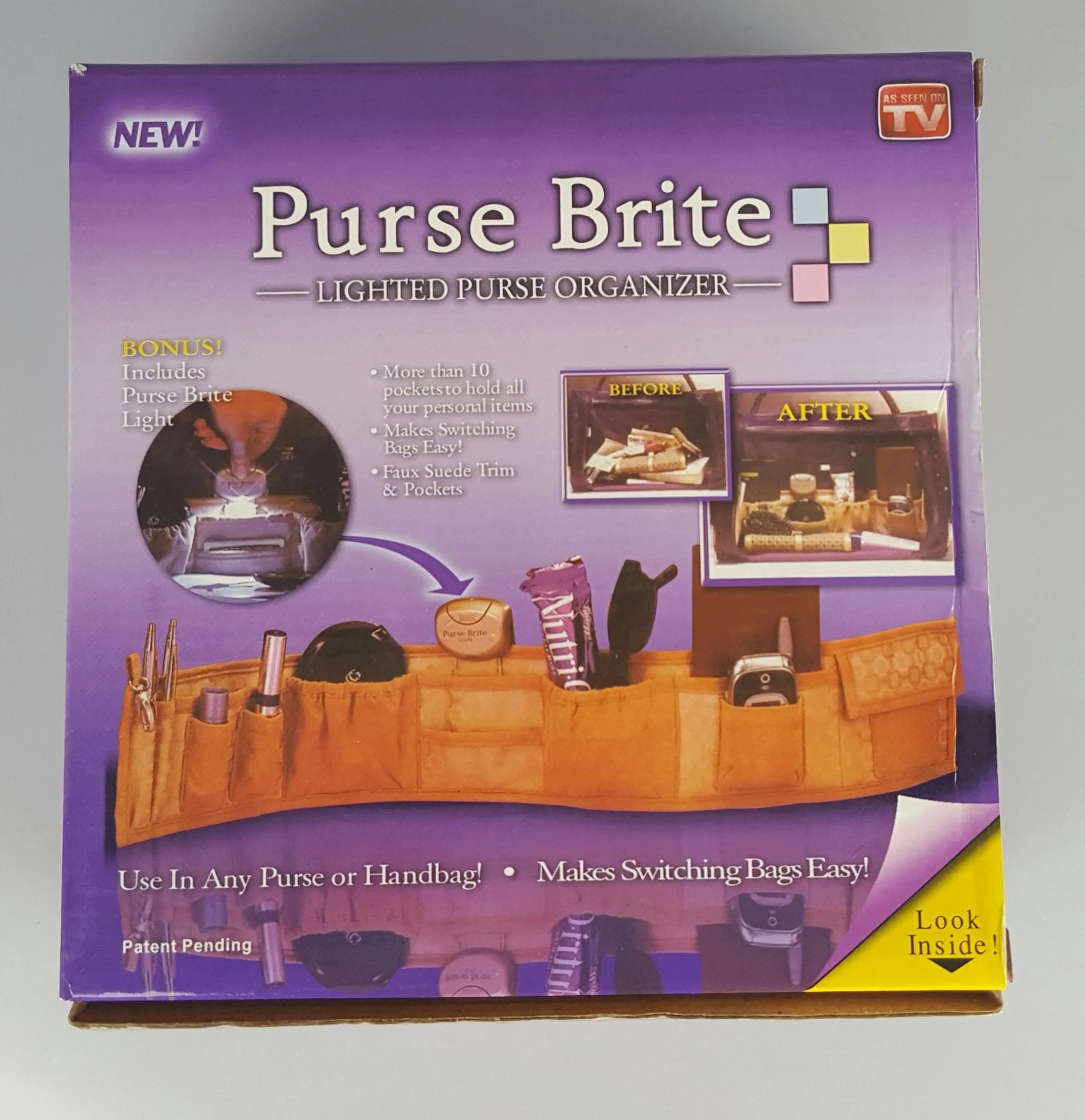 Purse Brite - Lighted Purse & Handbag Organiser