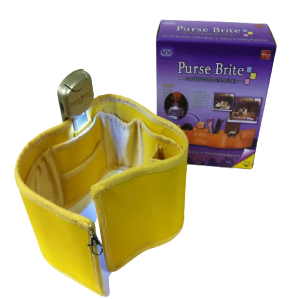 Purse Brite - Lighted Purse & Handbag Organiser