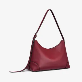 S-ZONE Genuine Leather Shoulder Bag