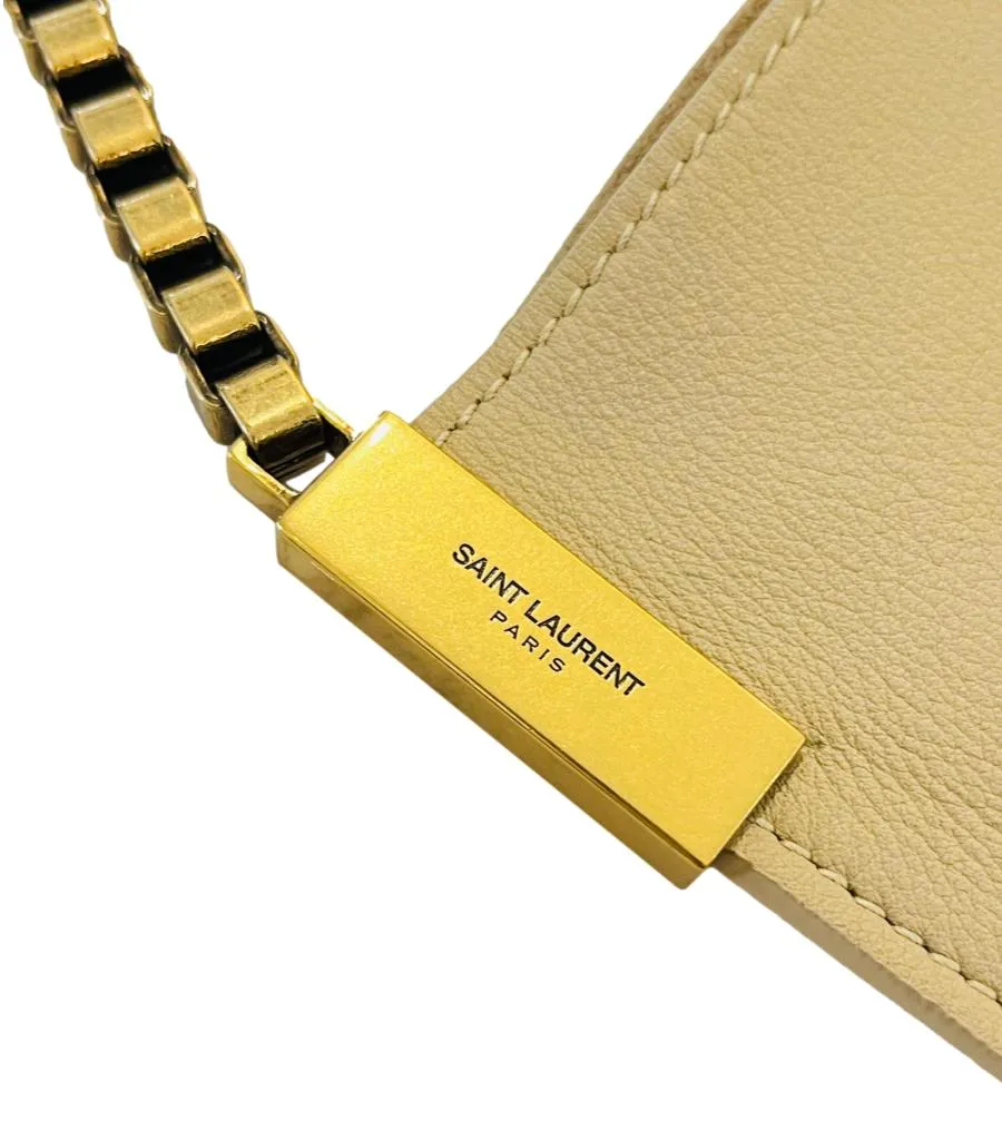 Saint Laurent Suzanne Leather Shoulder Bag