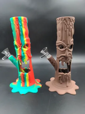 Scary Tree Silicone/Glass LED Water Pipe | 9 14mm