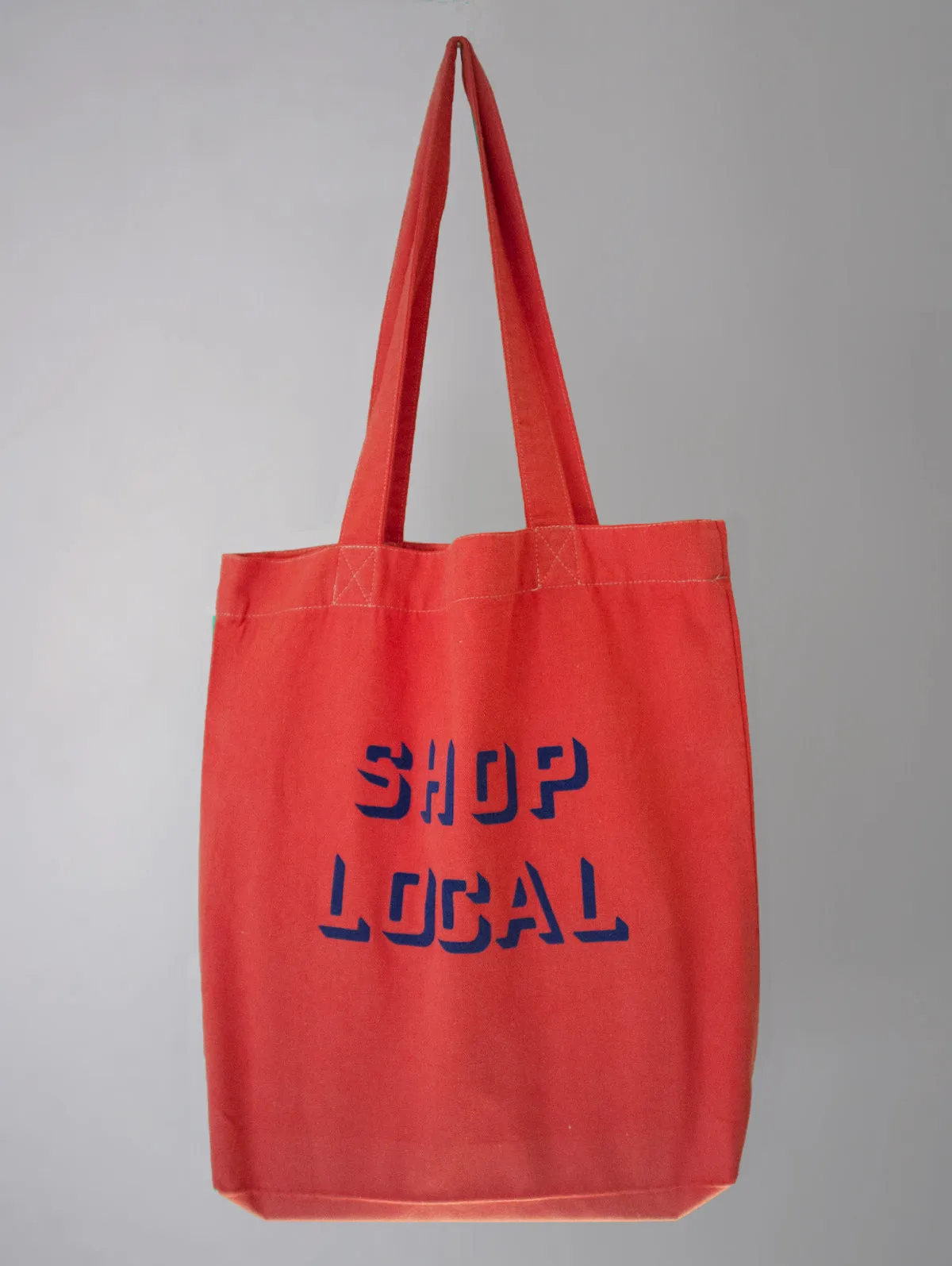 SHOP LOCAL BAG RED