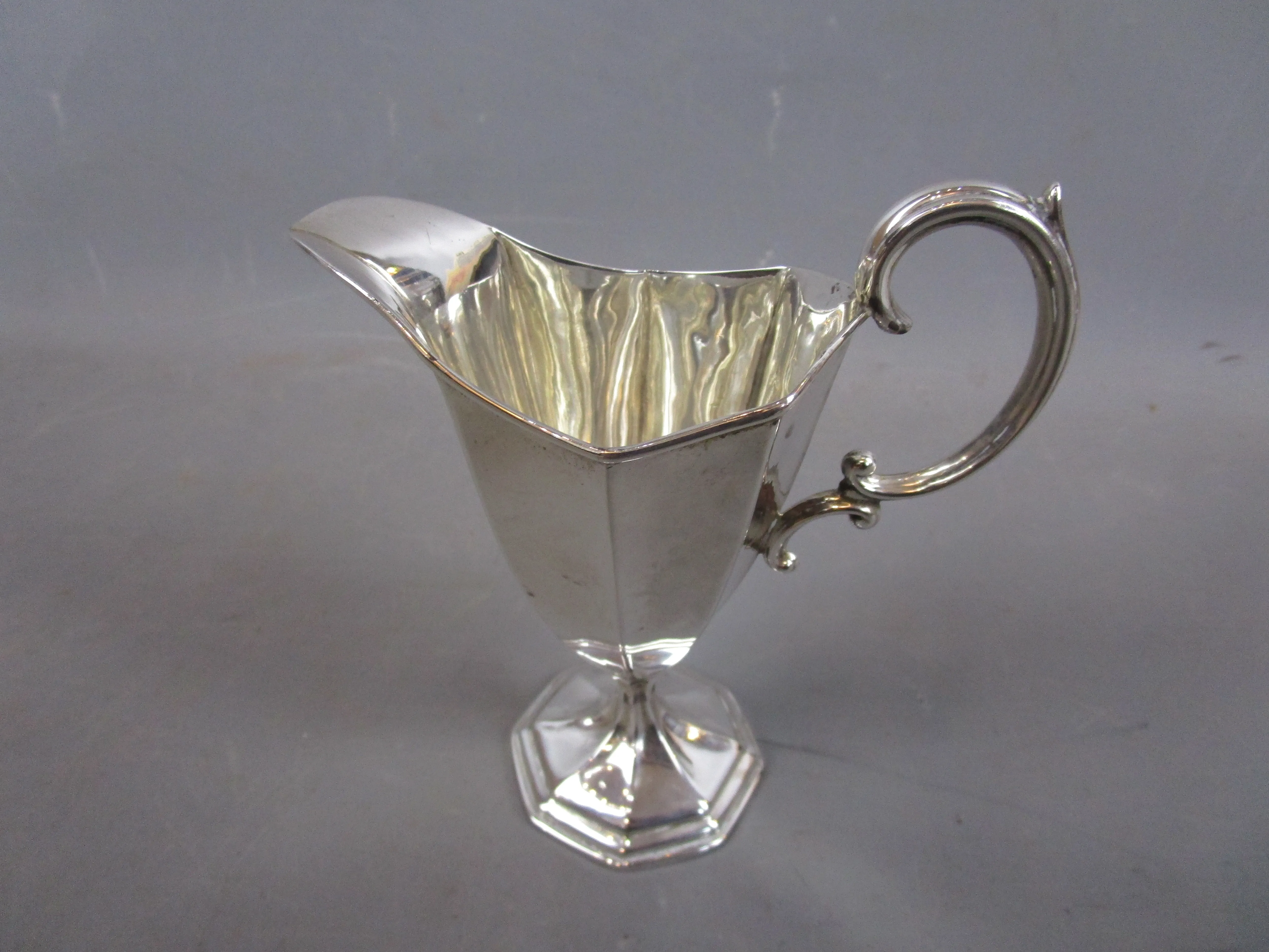 Sterling Silver Asprey Cream Jug Antique Edwardian London 1905