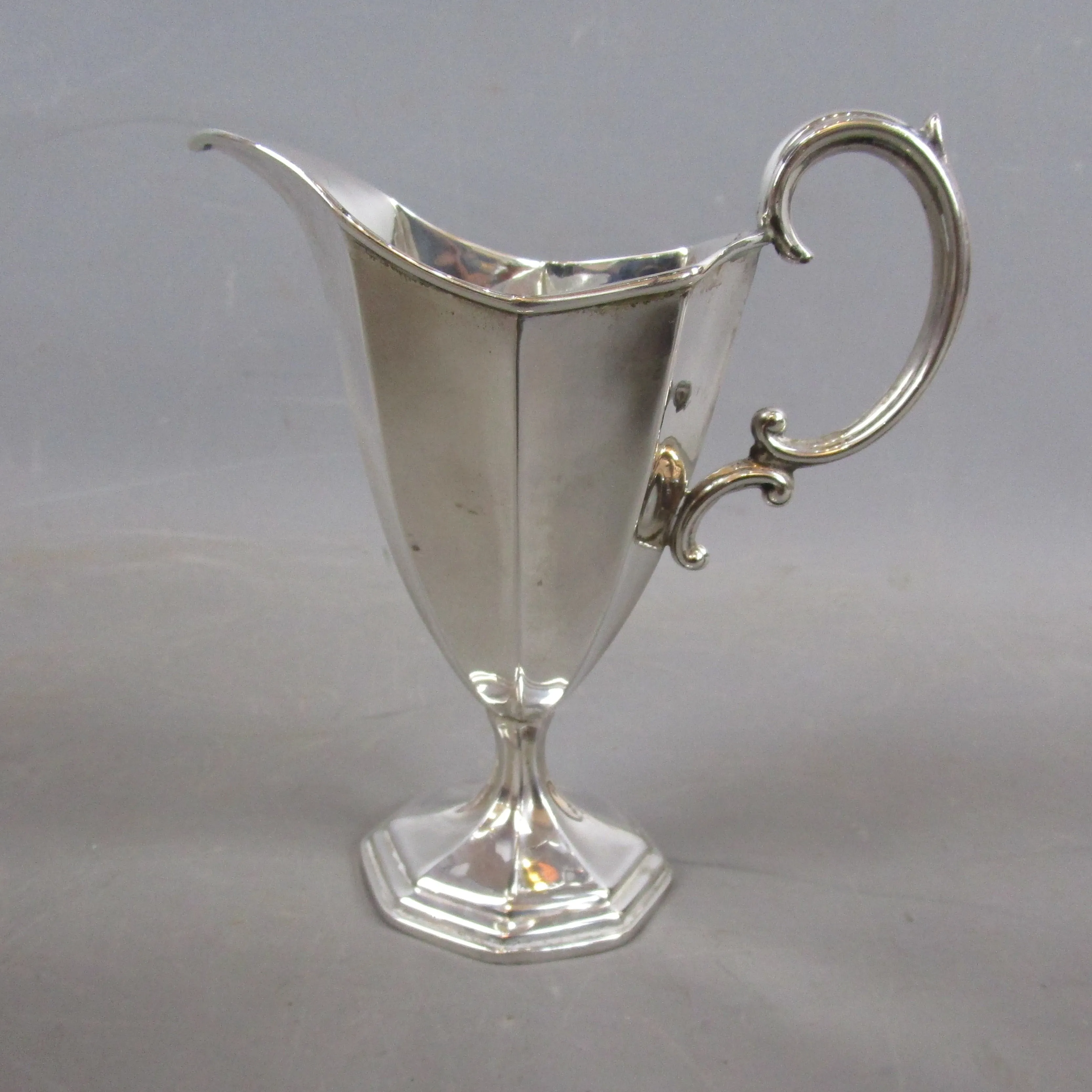 Sterling Silver Asprey Cream Jug Antique Edwardian London 1905