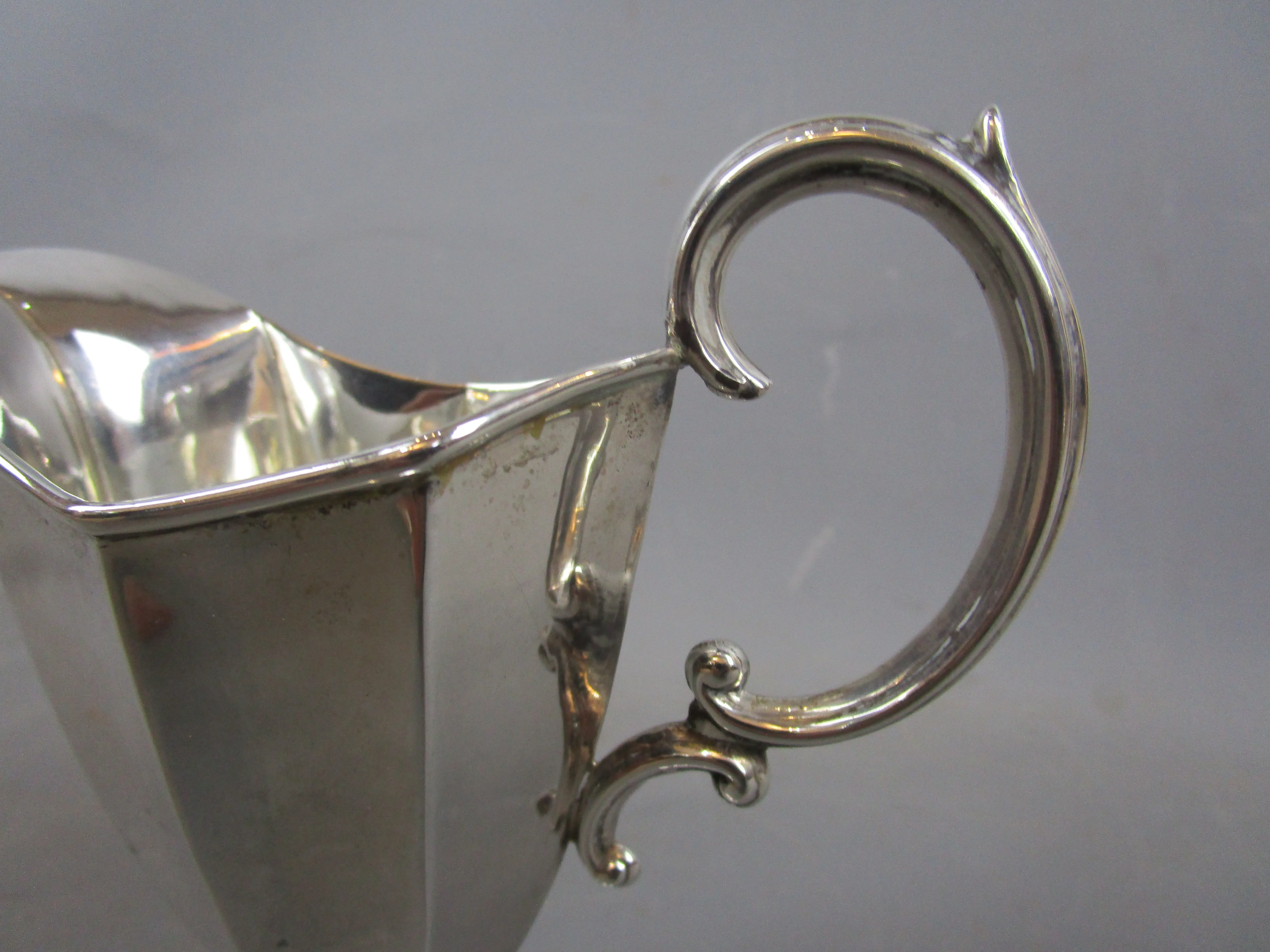 Sterling Silver Asprey Cream Jug Antique Edwardian London 1905