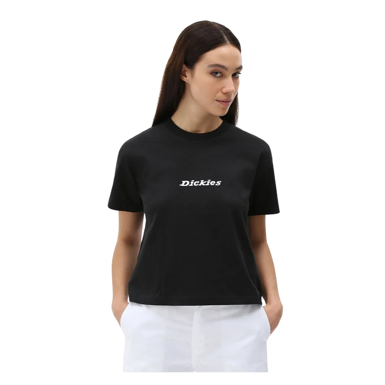 T-shirt Donna Dickies Loretto Nero