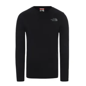 T-shirt Maniche Lunghe The North Face Easy Nero