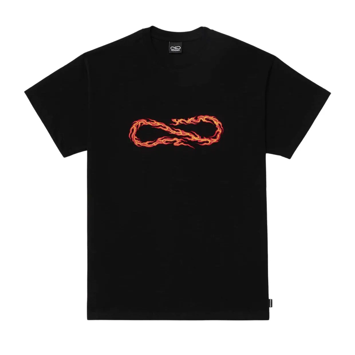 T-shirt Propaganda Xv Flame Nero