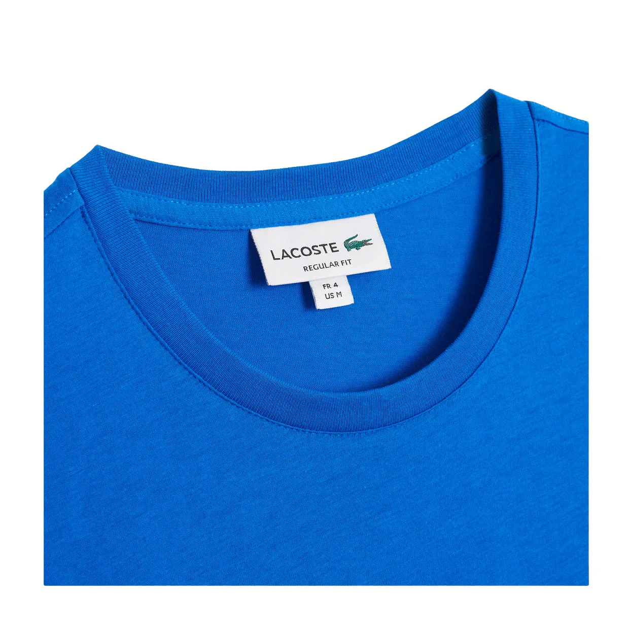 T-shirt Uomo Lacoste Girocollo Azzurro (SIY)