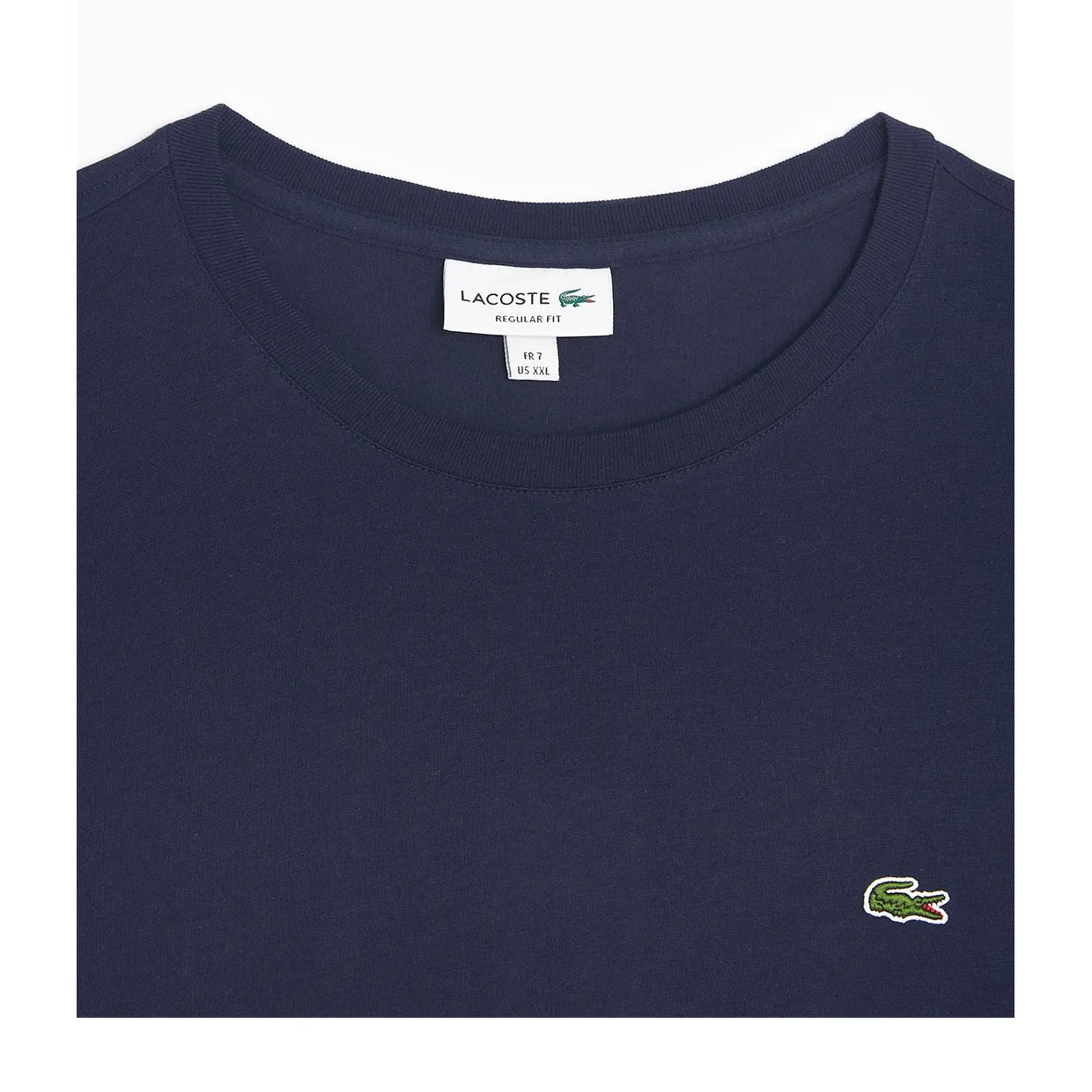 T-shirt Uomo Lacoste Girocollo  Blu (166)