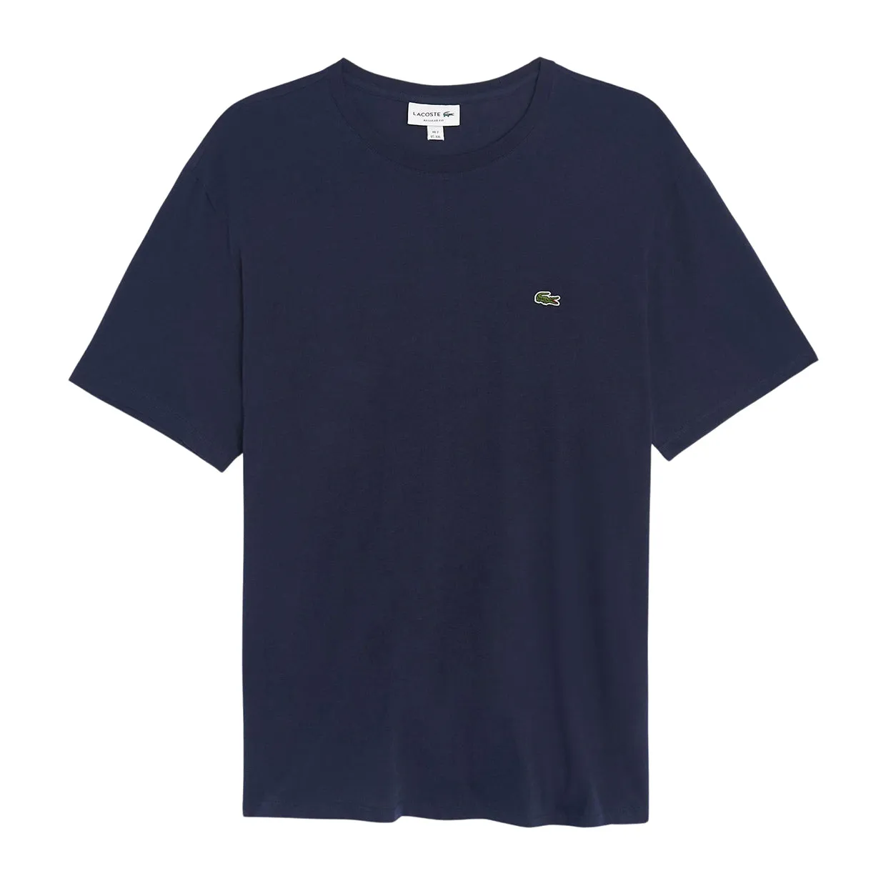 T-shirt Uomo Lacoste Girocollo  Blu (166)