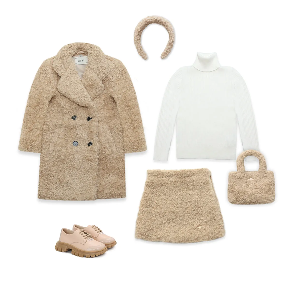 Teddy Coat beige