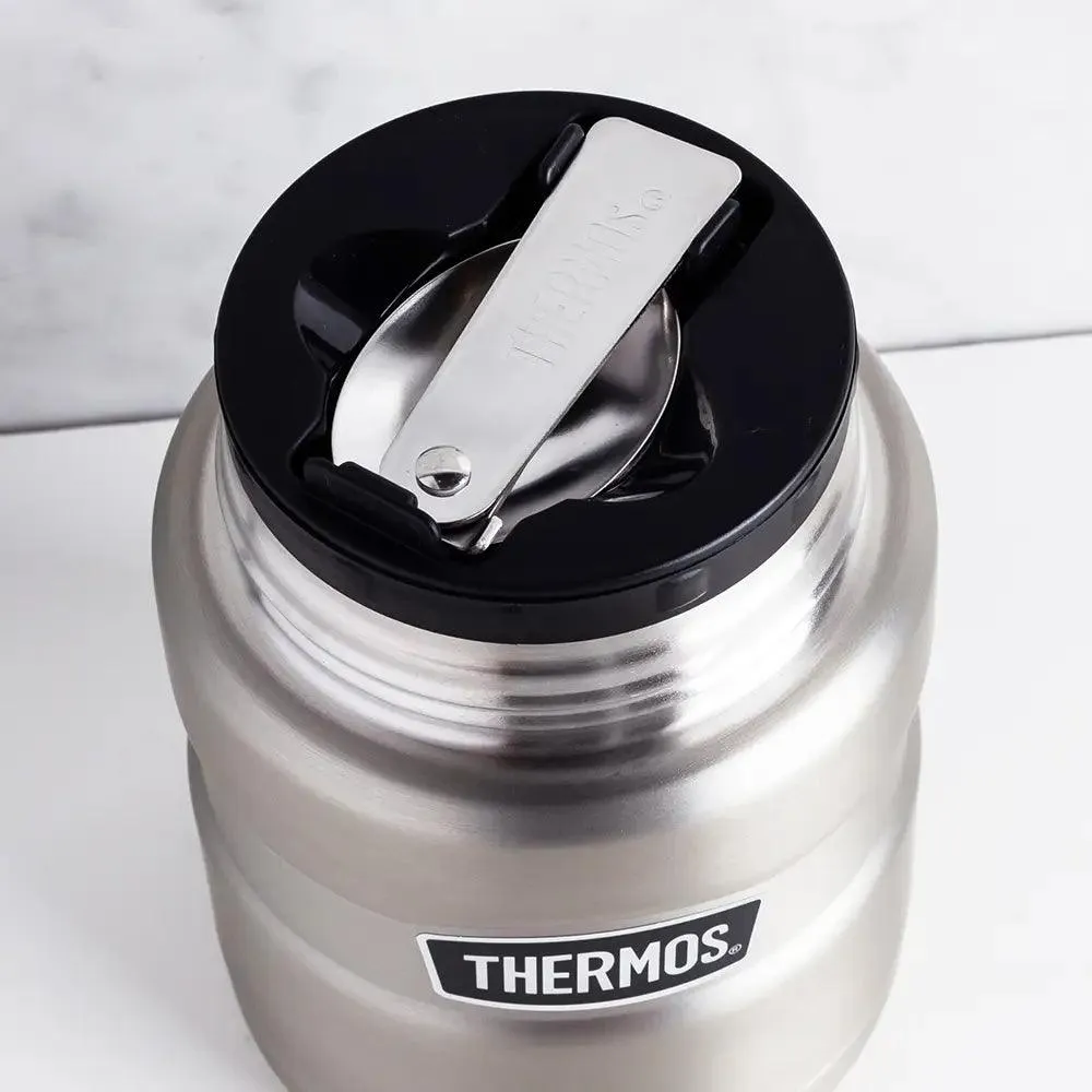 Thermos elik Yemek Termosu 0.47 Lt Mat Gümü