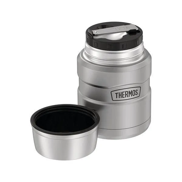 Thermos elik Yemek Termosu 0.47 Lt Mat Gümü