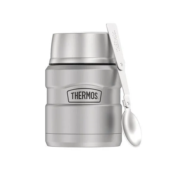 Thermos elik Yemek Termosu 0.47 Lt Mat Gümü