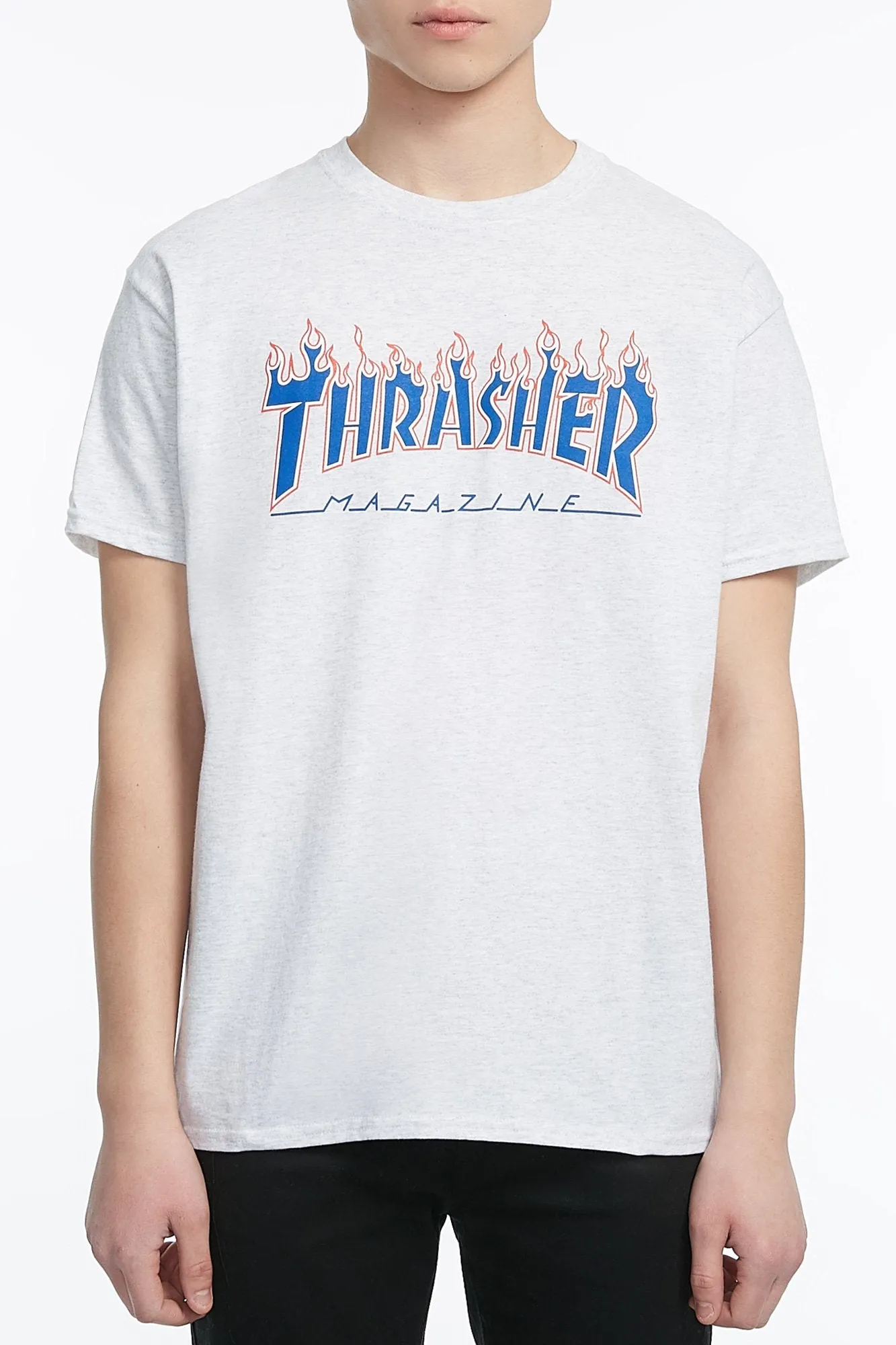 Thrasher Guys Patriot Flame Graphic Tee