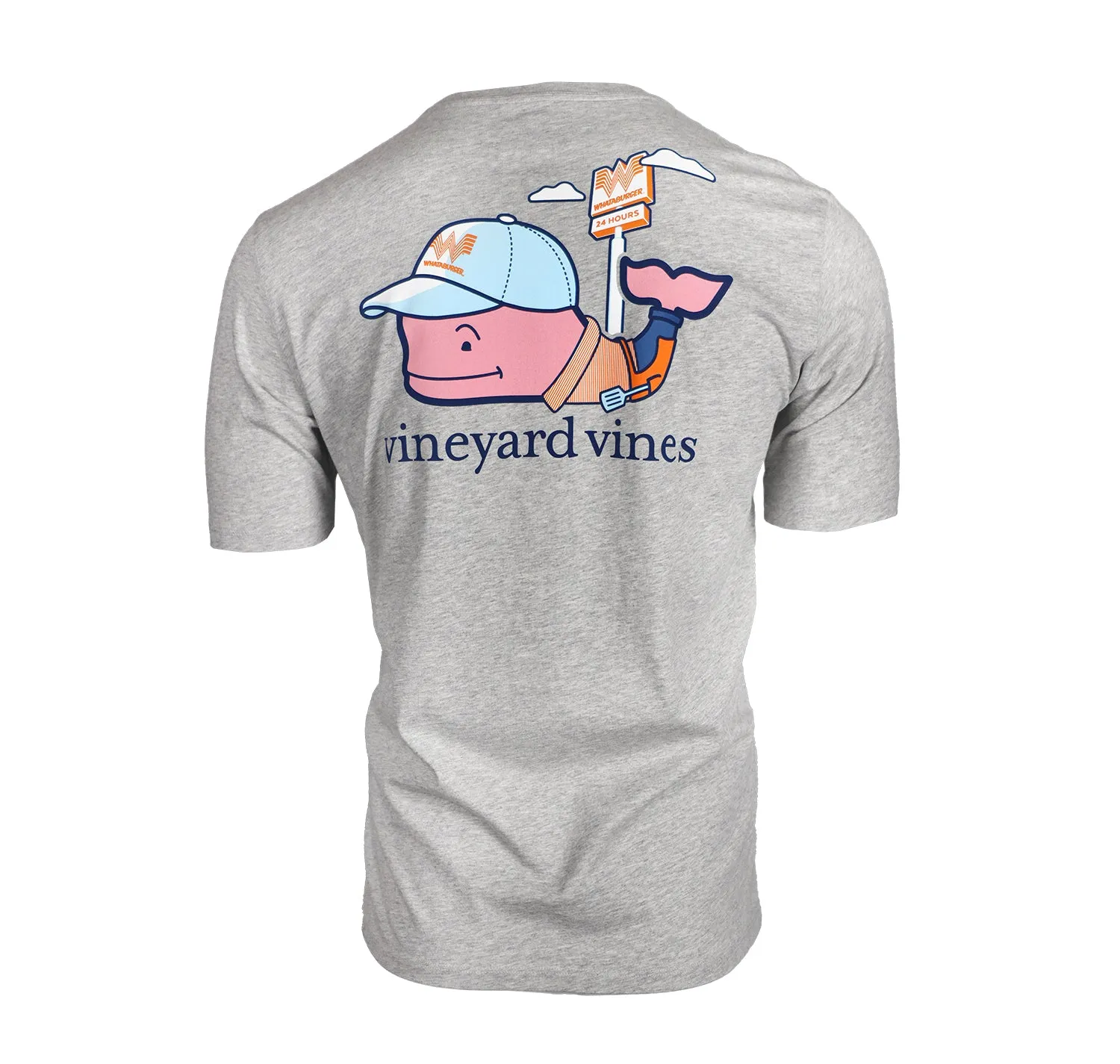 Vineyard Vines x Whataburger WhataCook Grey Tee