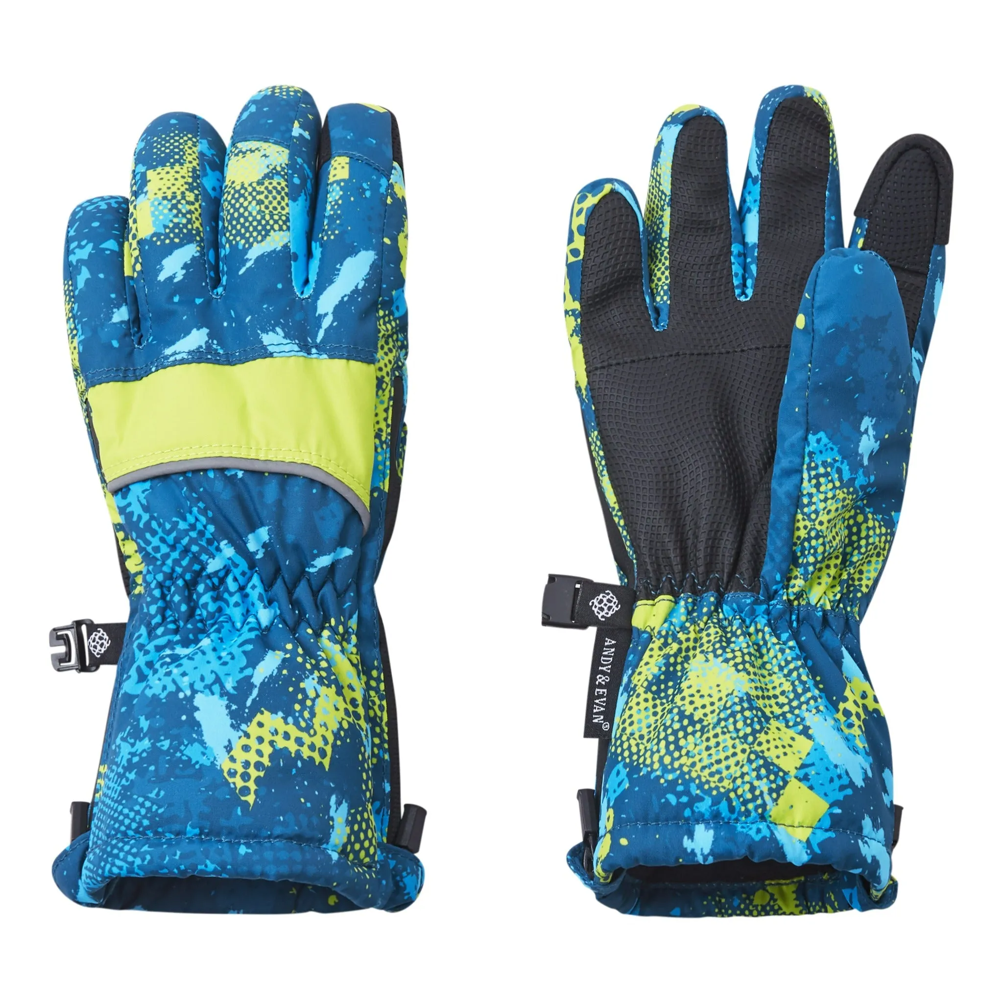 Winter & Ski Glove powered by ZIPGLOVE TECHNOLOGY | Rad Paint Splatter