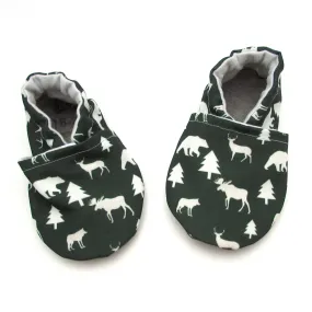 Winter Woods Eco-Canvas Baby Shoes