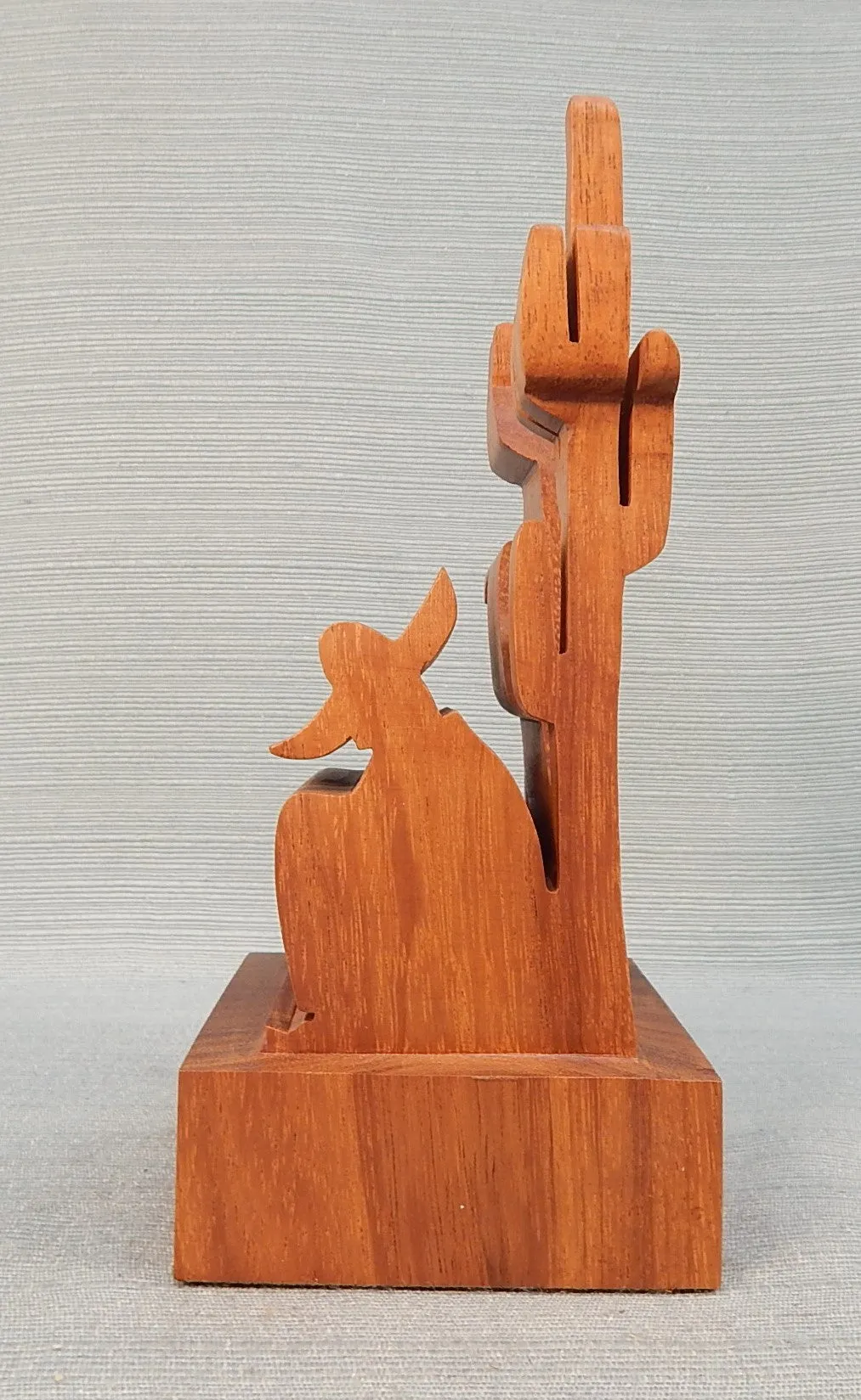 Wood Sculpture in the Style of Guillermo Kuhn Sanchez - Very Good Condition